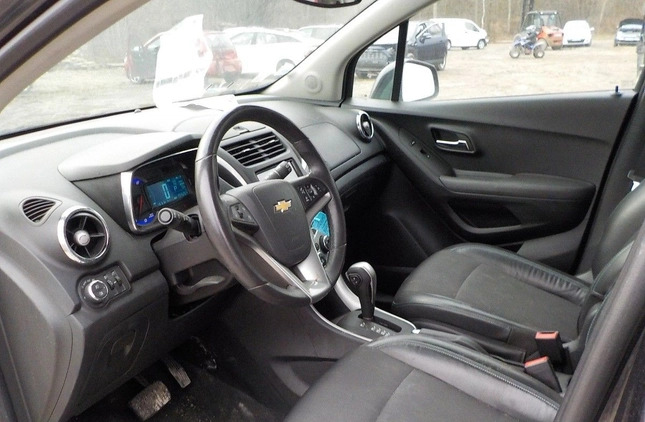 Chevrolet Trax cena 20900 przebieg: 159622, rok produkcji 2013 z Radków małe 497